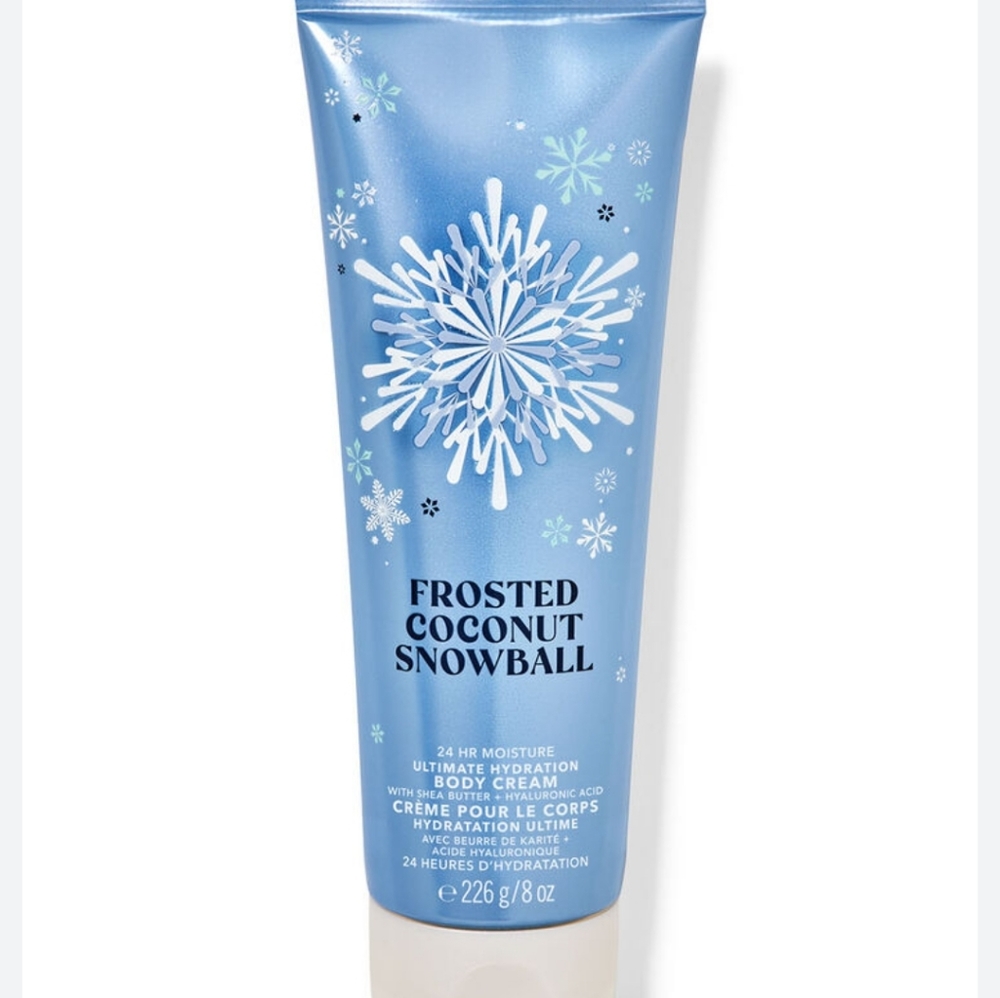 FINAL PRICE 🆕️Bath and Body Works Frosted Coconut Snowball Body Cream